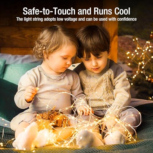 6 Pack Fairy Lights Battery Operated - 7ft 20 Led Twinkle Lights 3 Modes, Bulk Mini String Lights Waterproof for Mason Jars Vases DIY Party Wedding Mothers Day Decoration -Warm White #3