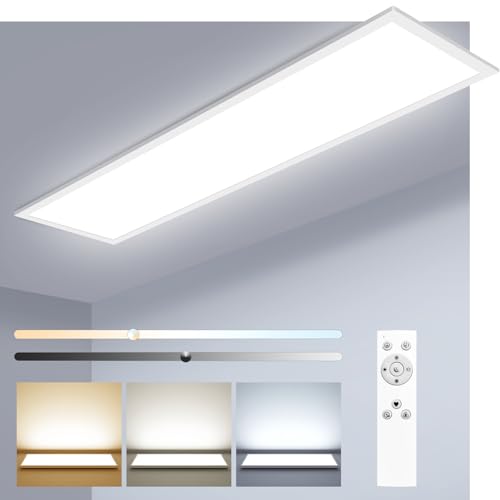 36W Dimmable LED Flat Panel Light 31.4x9.8 Inch