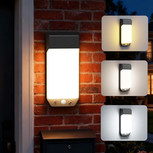 Wall Lights Motion Sensor 3000K/4500K/6500K IP65 Waterproof