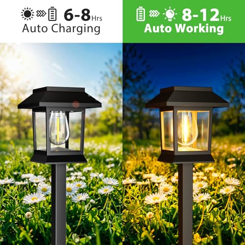 solar path light charging during day and automatically lighting at night