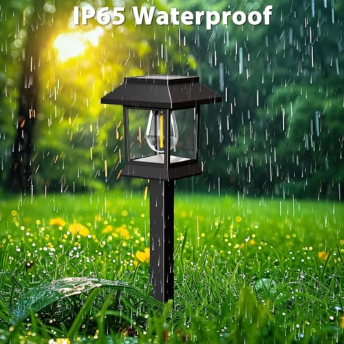 IP65 waterproof rating ensures durability in rain and snow