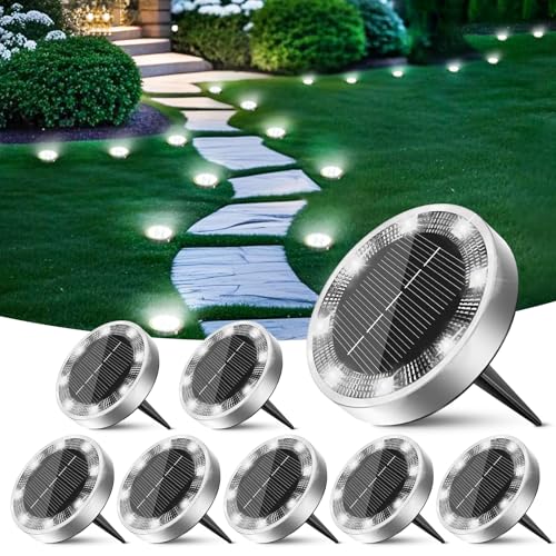 Solar Ground Lights IP68 Waterproof Anti-Rust