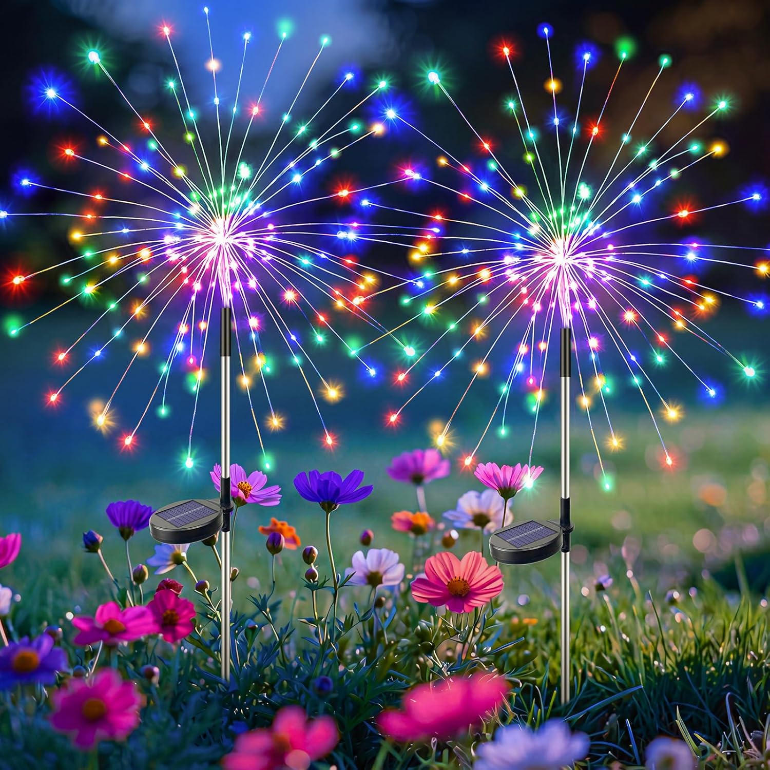 Firework Fairy Lights · Solar Powered · IP65